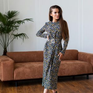 Floral Printed Long Maxi Dress