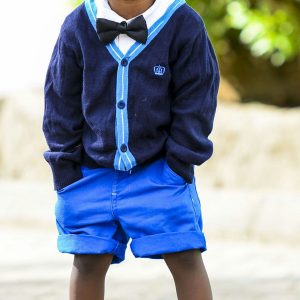 Kids' Formal Bow Tie & Sweater Outfit